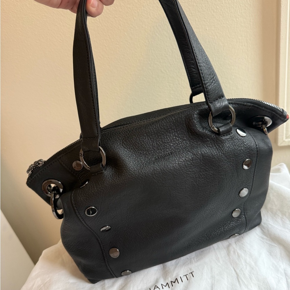 Hammitt Black Leather Shoulder Bag